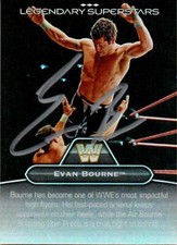 Evan Bourne Matt Sydal WWE 2010 Topps Legends Wrestling Trading Card AEW Snuka