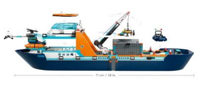 LEGO 60368 City Arctic Exploration Ship ABS Multicolor Block Toy 7