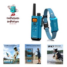 Dog Shock Collar with Remote - New Edition 4000FT Dog Training Collar for L...