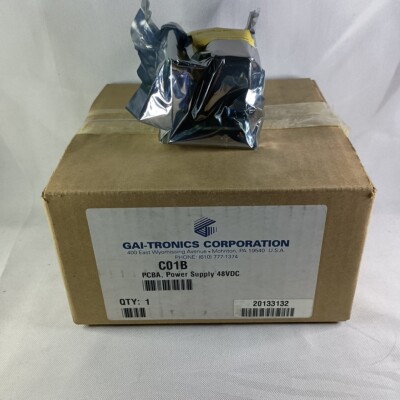 Gai-Tronics Corporation C01B PCBA Power Supply 48VDC