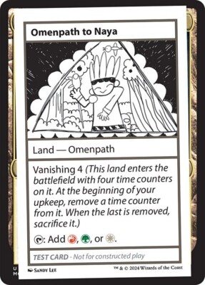 Omenpath to Naya Playtest - MB2 - NM - MTG Magic | eBay Omenpath to Naya Playtest - MB2 - NM - MTG Magic | eBay