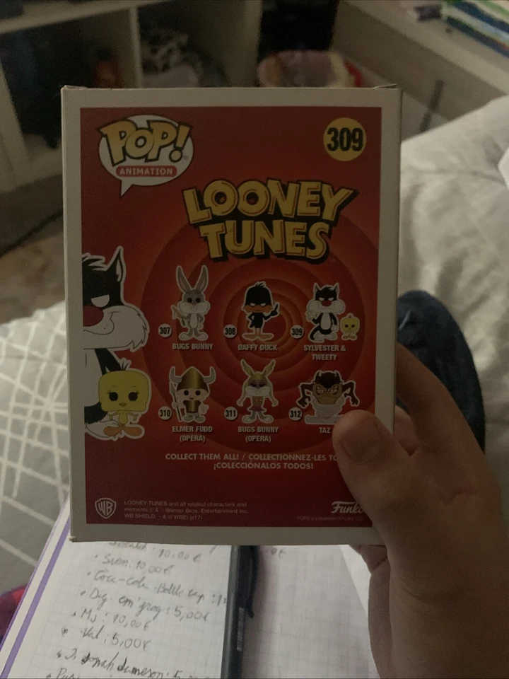 Funko Pop Silvester And Tweet ,looney Tunes - Imagen 3 de 4