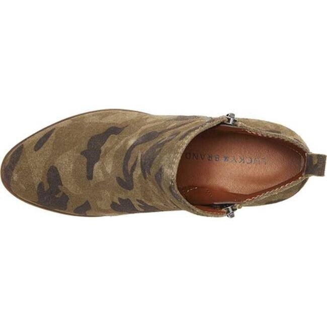 Bottines Lucky Brand Camouflage - Taille 6.5 M, Neuf Avec Emballage
