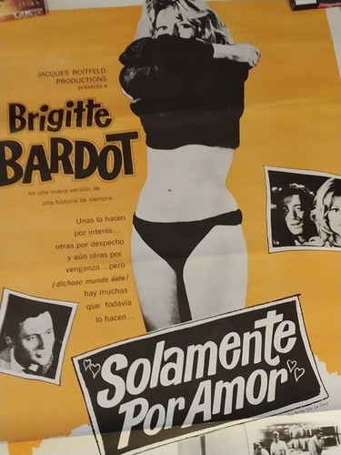 Roger Vadim SOLAMENTE POR AMOR. Brigitte Bardot - Picture 2 of 4