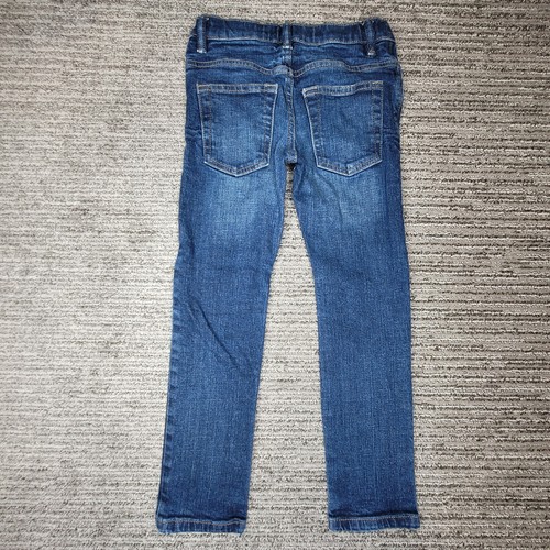 GapKids Size 7 Reg Boys Jeans Skinny Stretch Mid Rise Extensible Blue Denim - Picture 5 of 10