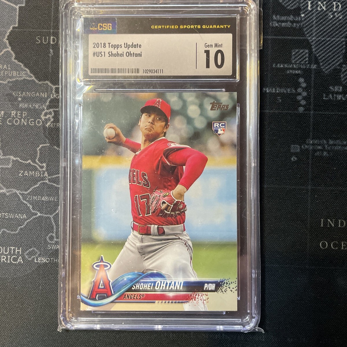 Shohei Ohtani 2018年ルーキー 2018 Topps Update Series - Shohei Ohtani #US1 Rainbow Foil (RC