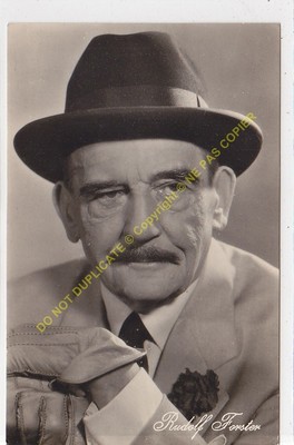 RPPC STAR Rodolf Forster Edit Foto Defa Kilian