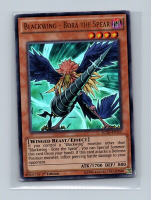 Blackwing - Bora the Spear LC5D-EN111 1st Edition Ultra Rare VLP