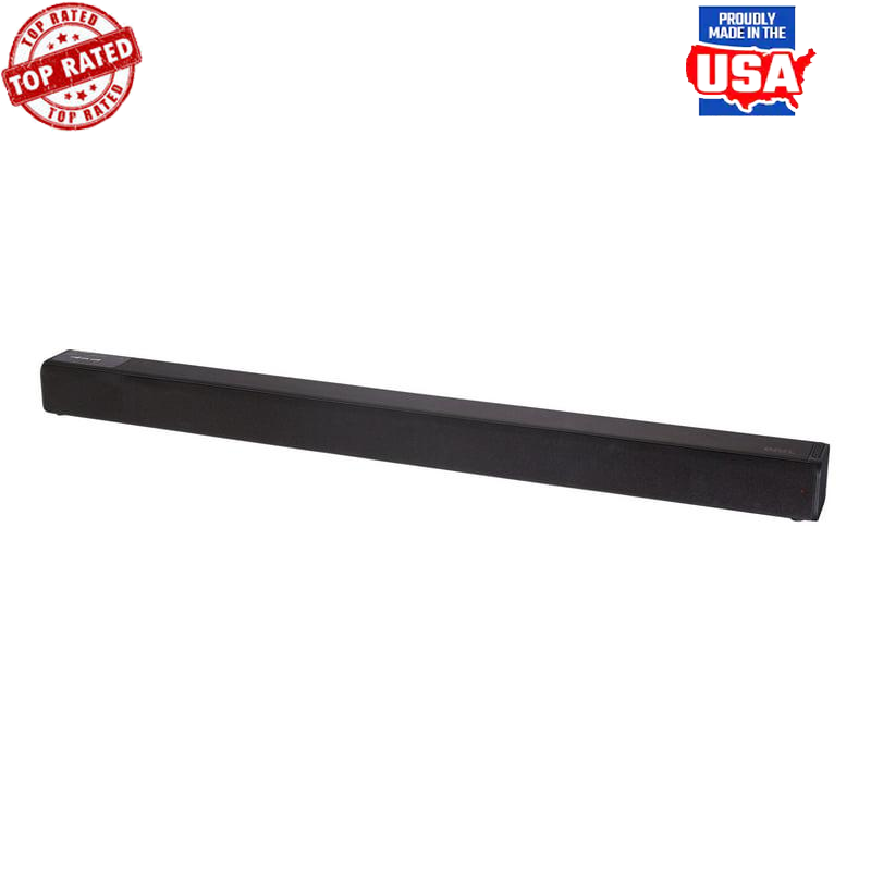 Soundbar 32 In W/ HDMI 4 Internal Speakers Wall Mounting Template Remote Control-image