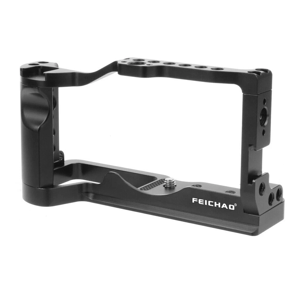 BGNING Camera Cage w Cold Shoe Mount for ARRI Handle for Canon EOS M6 Mark II - Image 3 of 4