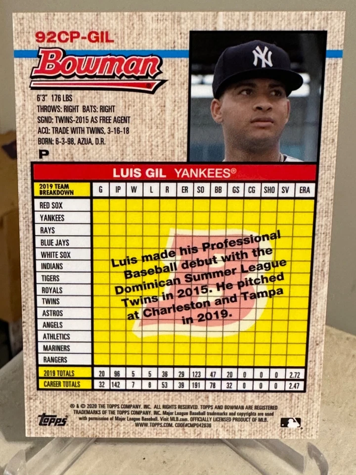 2020 Luis Gil Bowman Heritage Chrome Blue / 99 - Image 2 of 2