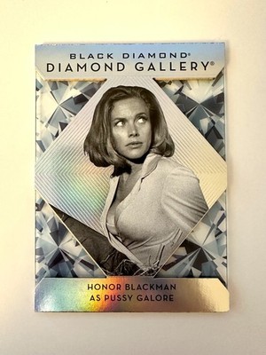 2025 UD James Bond Black Diamond Gallery - Honor Blackman as Pussy Galore DG-12