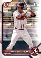 2022 Bowman- Mahki Backstrom 1st