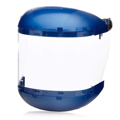 Premium Dual Crown Shield Window with Universal Hard Hat Slot Adapter, Clear ...