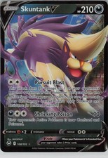 Skuntank V #108 Prices | Pokemon Silver Tempest | Pokemon Cards Skuntank V #108 Prices | Pokemon Silver Tempest | Pokemon Cards