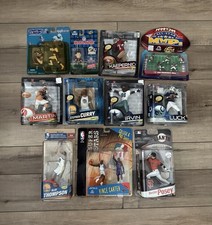 McFarlane Sports Figurine Lot (11) NBA/NFL/MLB Curry Irvin Thompson Posey