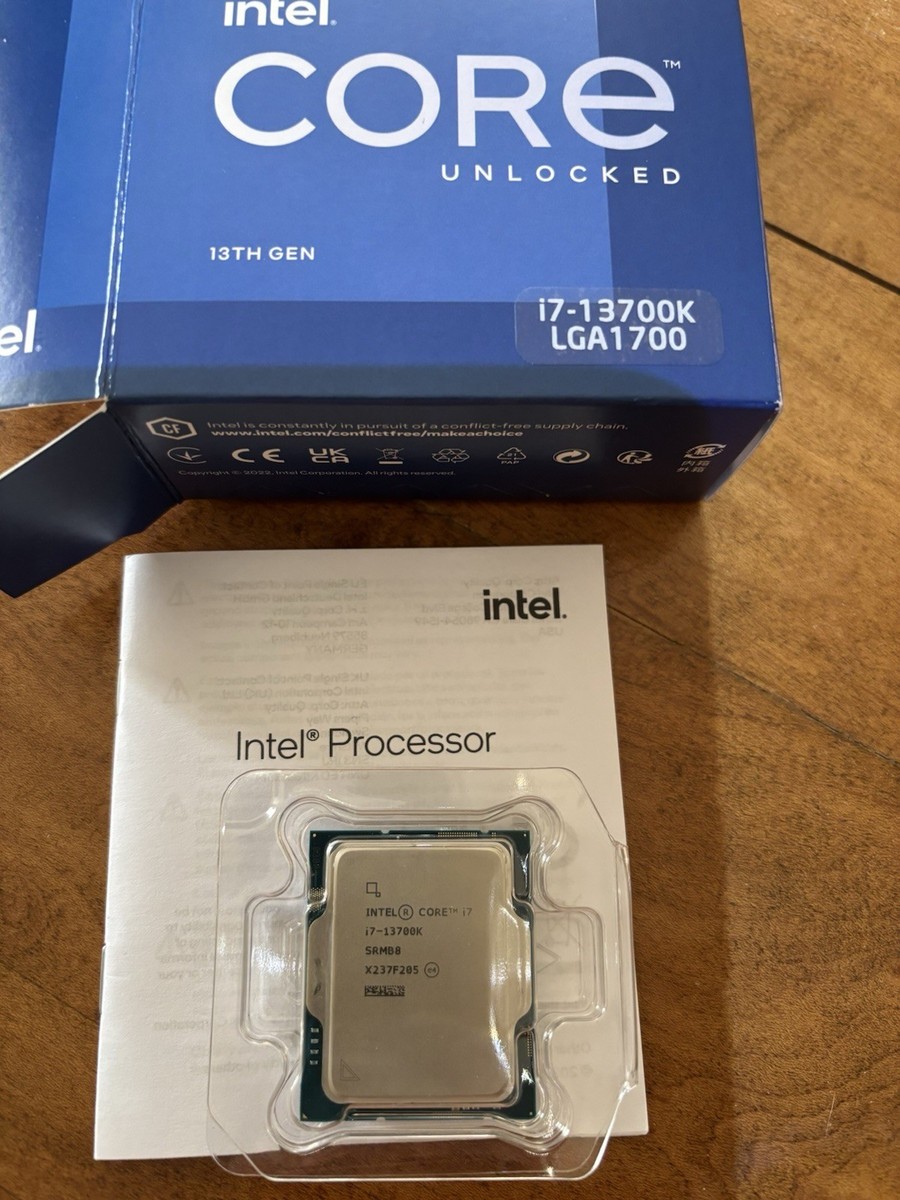 Intel 13th Gen I7-13700K CPU LGA1700 | eBay