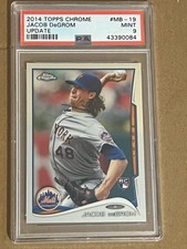 2014 Topps Chrome Update Mega Box Jacob deGrom #MB-19 PSA 9 MINT
