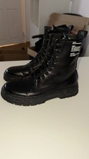 VIRÓN 1992 Vegan Boots Stiefel Gr. 43 Schwarz Black Apple