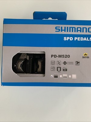 Shimano PD-M520 SPD Pedal - schwarz, Neu & OVP