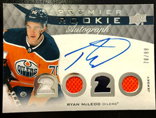 Ryan McLeod RC - 2020-21 Premier Rookie Autograph /99 Edmonton Oilers