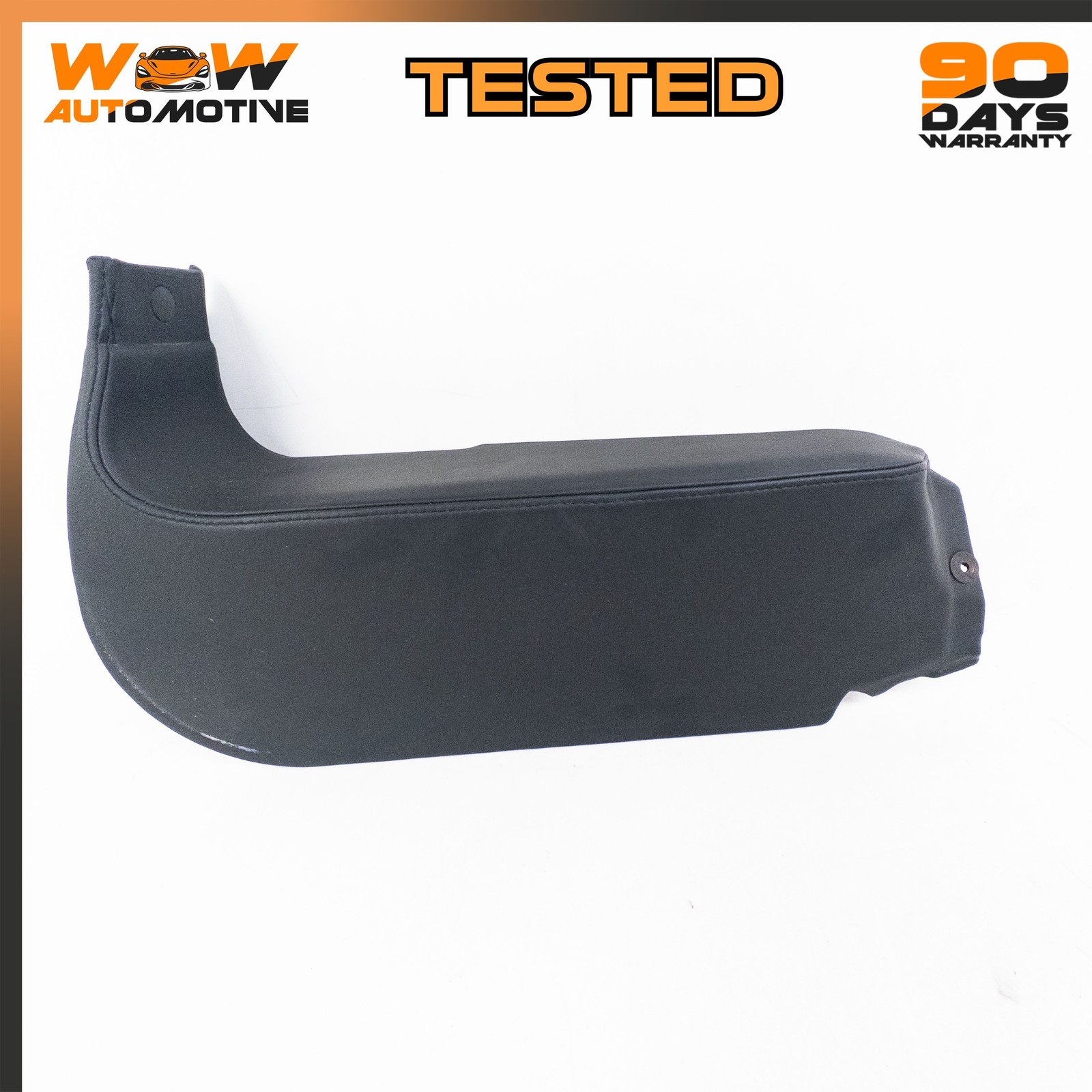 06-16 ASTON MARTIN V8 VANTAGE FRONT RIGHT KICK PANEL TRIM COVER BLACK OEM