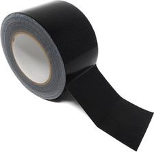 Duct Tape 75Mm Wide X 50M Length Industrial Tape Grade Strong Gaffer Tape Black 0.29 per metre