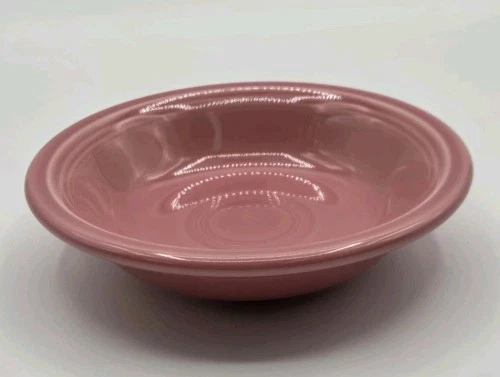 Fiesta HLC Fruit Bowl Rose Pink Peony 5 3/8" 6oz Fiestaware Vintage Art Pottery