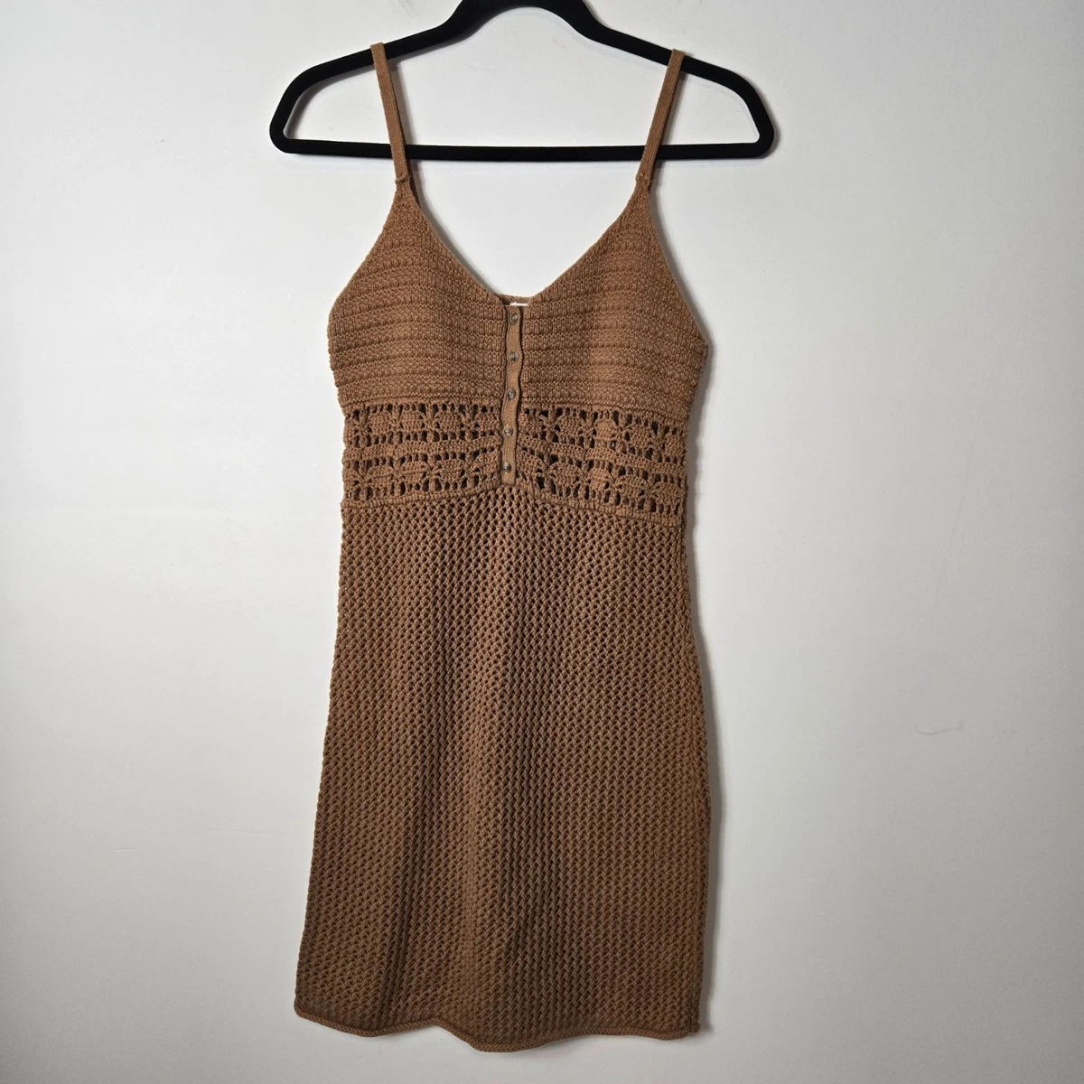 ae crochet dress American Eagle Outfitters Sleeveless Dresses for Women for sale Babydoll dress Mermaid Strapless Beaded Corset clothing store near me Please inquire for lead Size:8-9