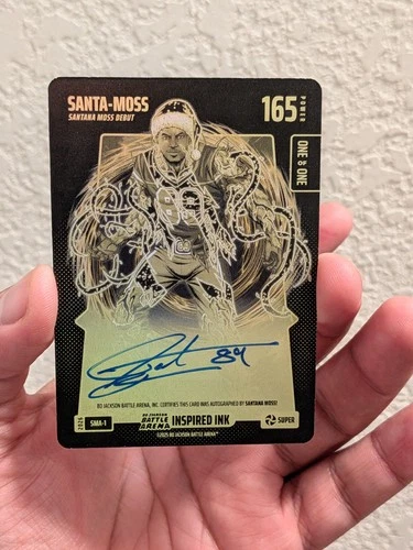 2026 Bo Jackson Battle Arena Santa-Moss Inspired Ink Superfoil One of One 1/1