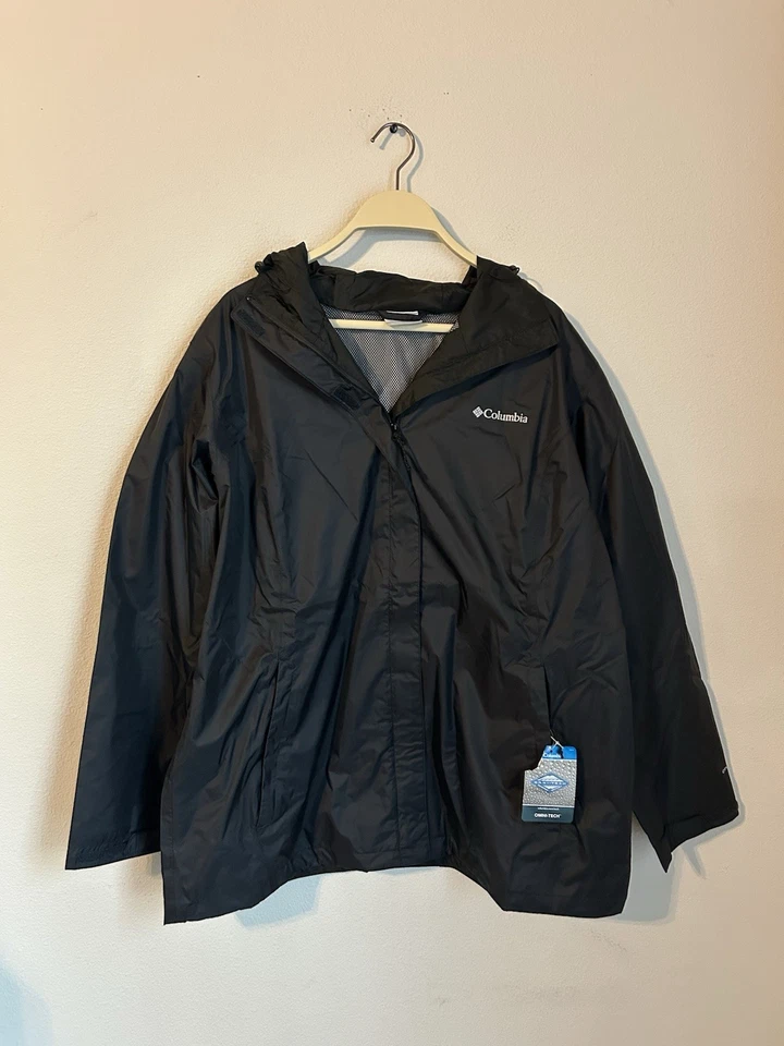 Women’s Columbia Arcadia II Jacket Waterproof Lightweight Size 1X Gorpcore - Image 2 of 4