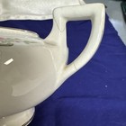 Vintage Homer Laughlin  Sugar Bowl W/Lid And Creamer — photo 4