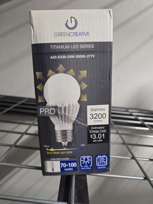 Green Creative 25w LED replacement Lamp