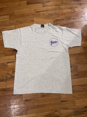 Screen Stars Best Grease Sandy Danny Double-Sided Gray L Short Sleeve Crew Tee