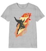 T-Shirt Jungen Grau Melange GrößE 6 Jahre DC Comics BOSHAZMTS004 Baumwolle
