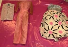 Vintage Barbie Outfits, Invitation To Tea, And Fab City Dress.  Needs Cleaning