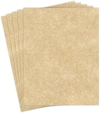 Recycled Parchment Cardstock Paper