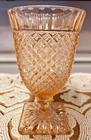 Hocking  Pink Miss America Footed Candy Dish 7 Inches