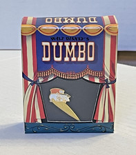 Prendedor Walt Disney Dumbo Circo Elefantes Rosados en Desfile Sr. Cigüeña LE de 5000 y Caja