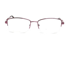 Bulova Missoula Eyeglasses Frame Womens Rose Gold Half Rim 51-17-135 20525