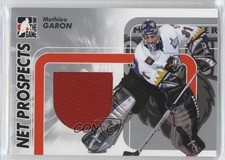 2005-06 ITG Heroes and Prospects Net Jerseys Silver /80 Mathieu Garon #NP-05 2a8