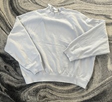 New Victoria's Secret PINK Sweatshirt Blue  XL  Retail 60 NWT