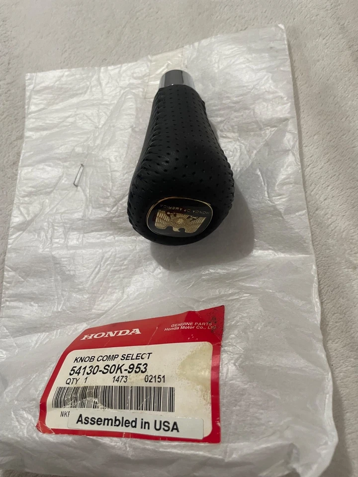 UA4 UA5 JDM Inspire / Saber Honda of America perilla de cambio 54130-S0K-952ZA NUEVO OEM Foto 2 de 2