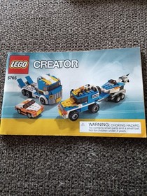 LEGO CREATOR #5765 LEGO INSTRUCTION MANUAL ONLY,,LOOK 