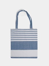 Sagaform Ella Hamam Strandtasche Einkaufstasche - Blau