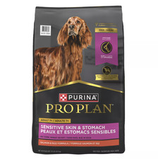 Purina Pro Plan Sensitive Skin  Stomach Senior 7 Dry Dog Food 24 Lb