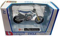 Burago Modellmotorrad Moto Cycle 1/18 Husqvarna FS 450 Supermoto