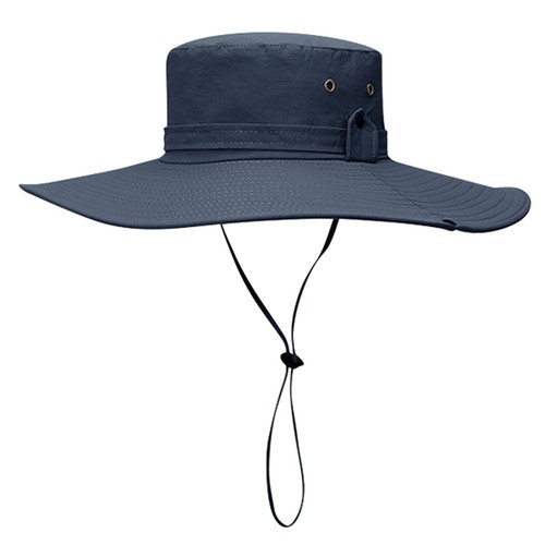 Sunproof Outdoor Hat for Men Wide Brim Fisherman Hat for Cycling Fishing - Picture 2 of 25