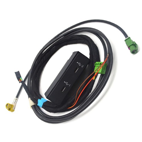Dual Typ C USB Adapter für Q3 für Carplay Audio Source Switch Model 83A035736A - Picture 4 of 6