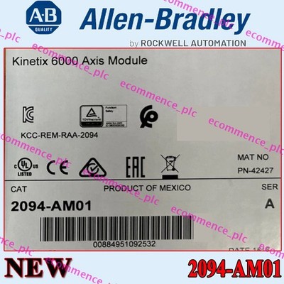 NEW PLC Kinetix 6000 Servo Drive 2094-AM01 200/230V System 9A Motor New